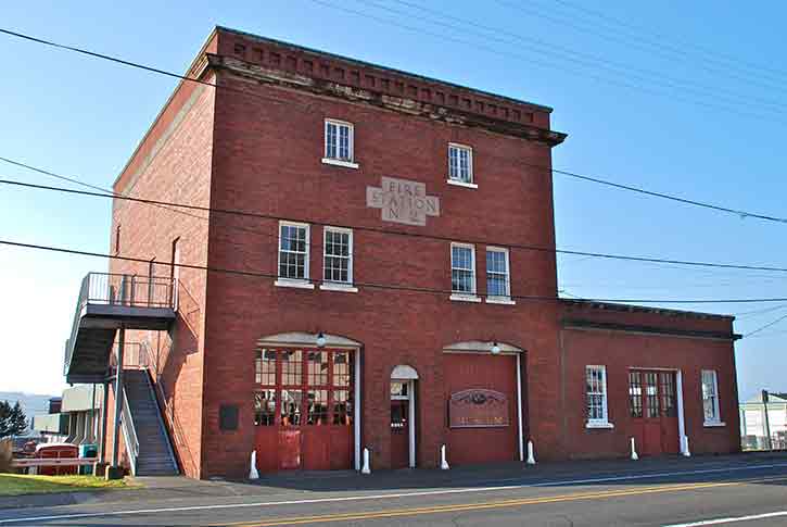 Firefighters Museum in Astoria Oregon