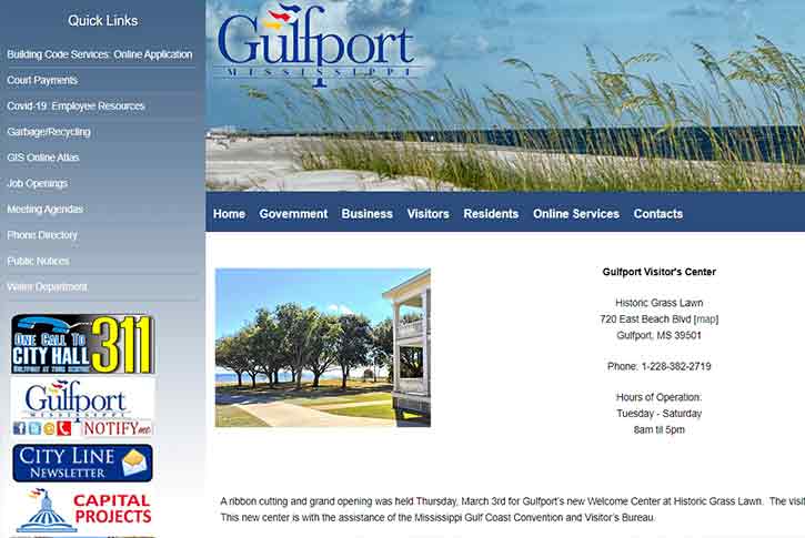 Gulfport Visitors Center