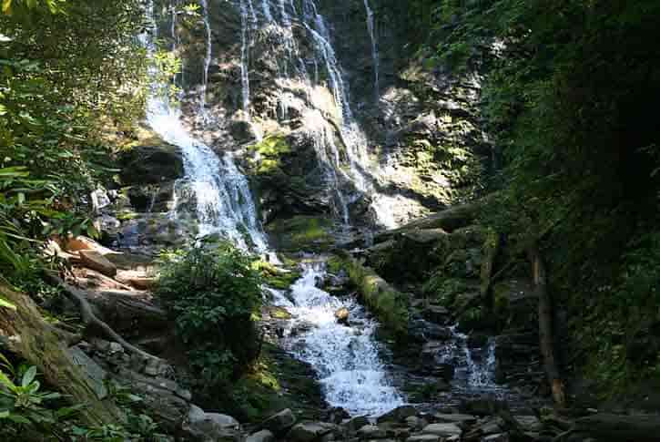 Mingo Falls in Cheronee NC