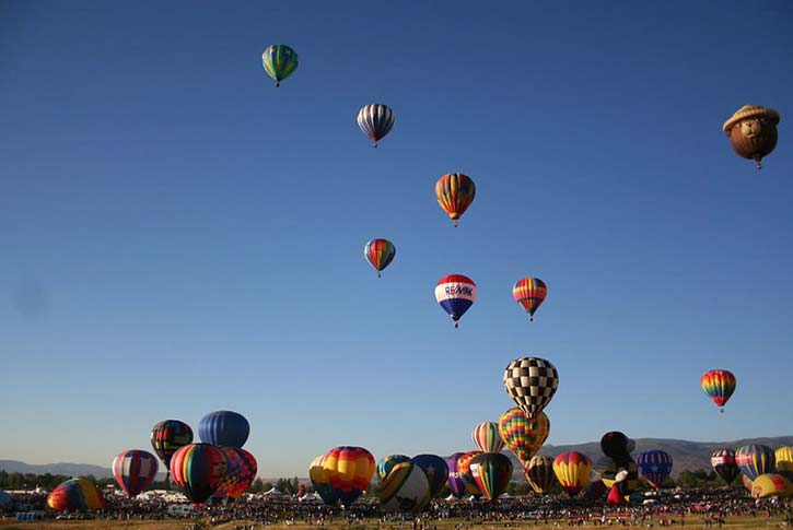 Rancho San Rafael Regional Park Hot Air Balloons